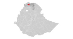 Location of Asgede