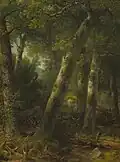 Forest in the Morning Light (c. 1855) by Asher Brown Durand