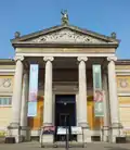 Entrance to the Ashmolean Museum