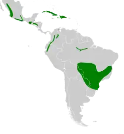 Map of range