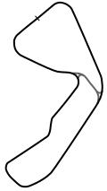 The 2001–2011 track layout.