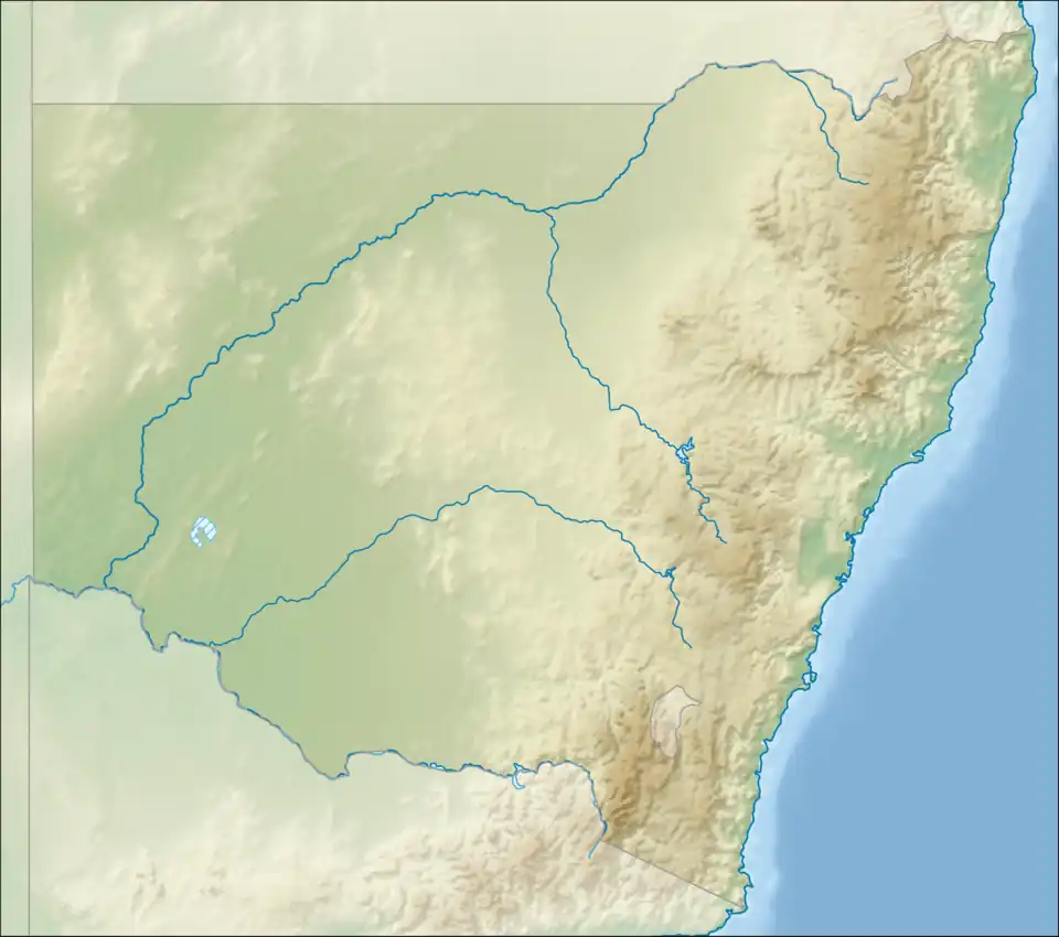 Mount Woorut is located in New South Wales