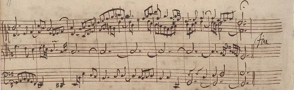 Coda of BWV&nbsp;653