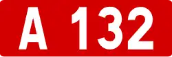 A132 autoroute shield