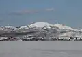 Avalanche Peak across Yellowstone Lake