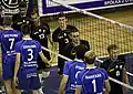 Image 7Team handshake at a Polish volleyball match