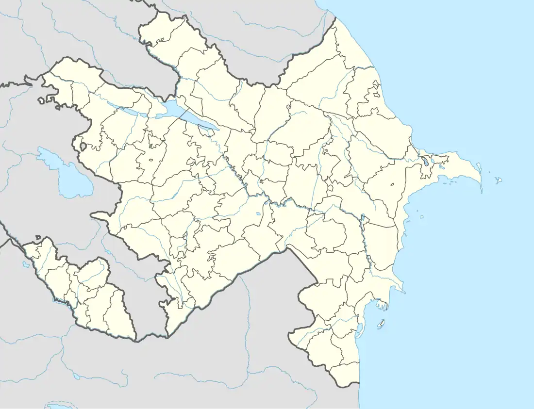 Bilasuvar is located in Azerbaijan