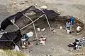 Excavations at the 'Beside Sauropod' Quarry