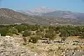 View from the west, from the hill above the theater of Aphrodisias