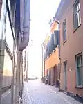 Shutters at Number 25.