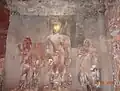 Mural statues