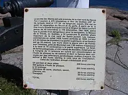 Information panel