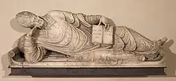 Funeral monument statue by Bambaia