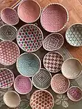 Bamboo basketry