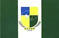 Flag of Altos, Piauí