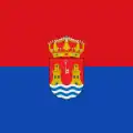 Flag of Alcazarén, Spain