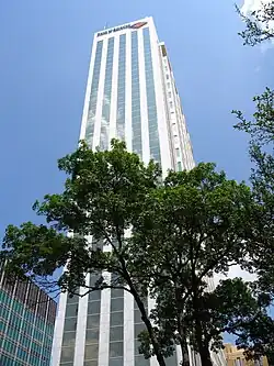 Midland's tallest building, the Bank of America Building