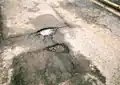 The Banbury Cake and The Banbury Review newspapers did an exposé on the weather-induced potholes during the second week of January 2010.