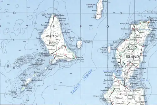 Doong Island is located in Bantayan Island