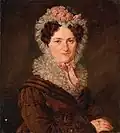 Portrait of a Woman with Mob Cap, 1822.
