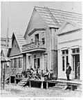 Barkerville's Hotel de France. 1867–1868.
