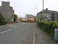 Barrmill crossroads, with hotel and shop