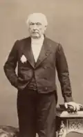 James, 2nd Baron Mallet de Chalmassy (1787–1868), by Disdéri, 1864