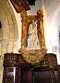 The baroque memorial to Caroline Shuttleworth (died 1899)