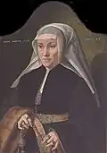 Barthel Bruyn the Elder, portrait of a woman, c. 1538