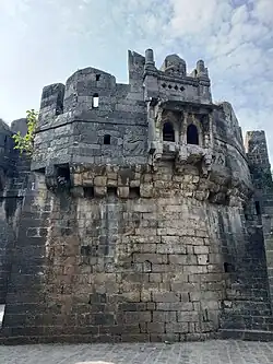 Bastion with window