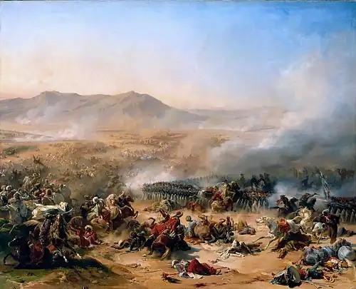 French campaign in Egypt and Syria against the Mamluks and Ottomans.