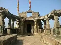 from front