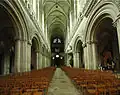An interior view of the cathedral