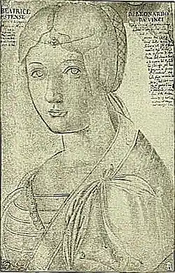 Woman in a black and white Sketch