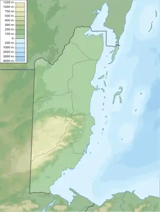 Maya Mountains is located in Belize