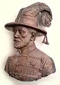 Józef Bem sculpture by Richárd Juha