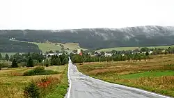 General view of the town