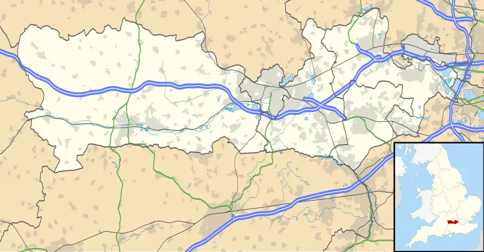 RAF Greenham Common is located in Berkshire