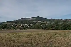 View from the east