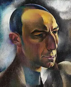 Portrait of Alfred Flechtheim by Hanns Bolz