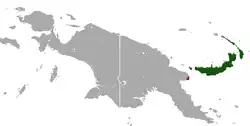 Map of range