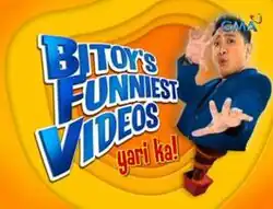 An image of Michael V, over an orange background. The show title is displayed on the left side of the image. The text "yari ka!" is seen below the show title. The logo of GMA Network is displayed on the upper right side of the image.