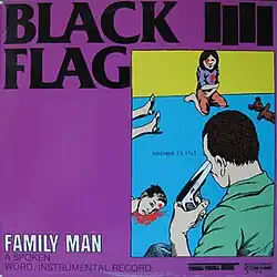 A man about to shoot himself dead after seemingly killing his family