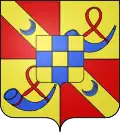 Arms of Louis de Châlon (1448–1476)