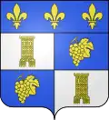 Coat of arms of Cazes-Mondenard