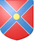 Escutcheon of the Andrews Baronets of Shaw Place