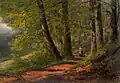 In the park (Forest of Fontainebleau, 1872) Tretyakov Gallery