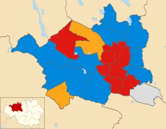 2022 results map