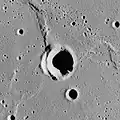Faulted crater Bonpland D
