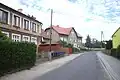 Houses by the road